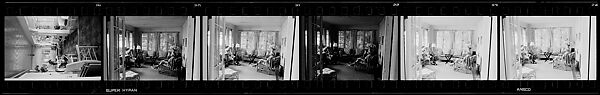 [252 Views and Studies of Harbor Point Club, Harbor Springs, Michigan, Commissioned by Fortune Magazine for "Summer at Harbor Point", Published July 1960], Walker Evans (American, St. Louis, Missouri 1903–1975 New Haven, Connecticut), Film negative