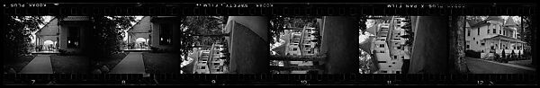[252 Views and Studies of Harbor Point Club, Harbor Springs, Michigan, Commissioned by Fortune Magazine for "Summer at Harbor Point", Published July 1960], Walker Evans (American, St. Louis, Missouri 1903–1975 New Haven, Connecticut), Film negative
