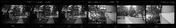 [252 Views and Studies of Harbor Point Club, Harbor Springs, Michigan, Commissioned by Fortune Magazine for "Summer at Harbor Point", Published July 1960], Walker Evans (American, St. Louis, Missouri 1903–1975 New Haven, Connecticut), Film negative