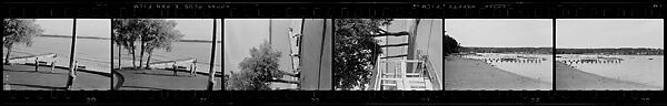 [252 Views and Studies of Harbor Point Club, Harbor Springs, Michigan, Commissioned by Fortune Magazine for "Summer at Harbor Point", Published July 1960], Walker Evans (American, St. Louis, Missouri 1903–1975 New Haven, Connecticut), Film negative