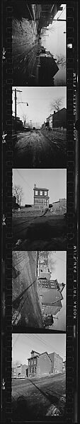 [823 Views and Studies of Urban and Rural Poverty, Commissioned by Fortune Magazine for "People and Places in Trouble", Published March 1961, With Related Personal Snapshots Showing Robert Frank, Mary Frank, Eleanor Clark, and Isabelle Evans], Walker Evans (American, St. Louis, Missouri 1903–1975 New Haven, Connecticut), Film negative