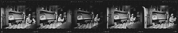 [823 Views and Studies of Urban and Rural Poverty, Commissioned by Fortune Magazine for "People and Places in Trouble", Published March 1961, With Related Personal Snapshots Showing Robert Frank, Mary Frank, Eleanor Clark, and Isabelle Evans], Walker Evans (American, St. Louis, Missouri 1903–1975 New Haven, Connecticut), Film negative