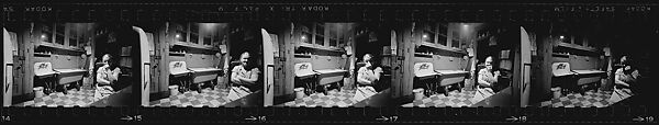 [823 Views and Studies of Urban and Rural Poverty, Commissioned by Fortune Magazine for "People and Places in Trouble", Published March 1961, With Related Personal Snapshots Showing Robert Frank, Mary Frank, Eleanor Clark, and Isabelle Evans], Walker Evans (American, St. Louis, Missouri 1903–1975 New Haven, Connecticut), Film negative