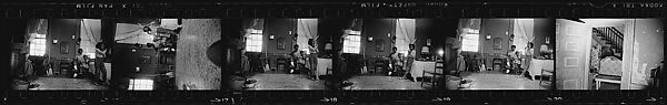 [823 Views and Studies of Urban and Rural Poverty, Commissioned by Fortune Magazine for "People and Places in Trouble", Published March 1961, With Related Personal Snapshots Showing Robert Frank, Mary Frank, Eleanor Clark, and Isabelle Evans], Walker Evans (American, St. Louis, Missouri 1903–1975 New Haven, Connecticut), Film negative