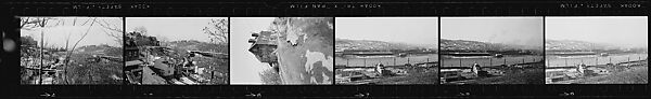 [823 Views and Studies of Urban and Rural Poverty, Commissioned by Fortune Magazine for "People and Places in Trouble", Published March 1961, With Related Personal Snapshots Showing Robert Frank, Mary Frank, Eleanor Clark, and Isabelle Evans], Walker Evans (American, St. Louis, Missouri 1903–1975 New Haven, Connecticut), Film negative