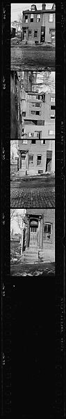 [823 Views and Studies of Urban and Rural Poverty, Commissioned by Fortune Magazine for "People and Places in Trouble", Published March 1961, With Related Personal Snapshots Showing Robert Frank, Mary Frank, Eleanor Clark, and Isabelle Evans], Walker Evans (American, St. Louis, Missouri 1903–1975 New Haven, Connecticut), Film negative