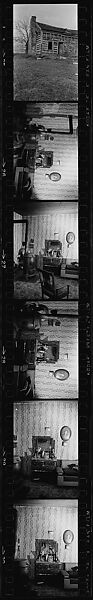 [823 Views and Studies of Urban and Rural Poverty, Commissioned by Fortune Magazine for "People and Places in Trouble", Published March 1961, With Related Personal Snapshots Showing Robert Frank, Mary Frank, Eleanor Clark, and Isabelle Evans], Walker Evans (American, St. Louis, Missouri 1903–1975 New Haven, Connecticut), Film negative