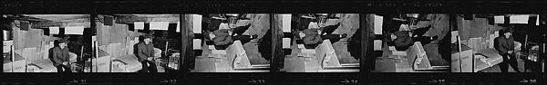 [823 Views and Studies of Urban and Rural Poverty, Commissioned by Fortune Magazine for "People and Places in Trouble", Published March 1961, With Related Personal Snapshots Showing Robert Frank, Mary Frank, Eleanor Clark, and Isabelle Evans], Walker Evans (American, St. Louis, Missouri 1903–1975 New Haven, Connecticut), Film negative