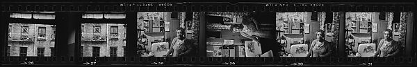 [823 Views and Studies of Urban and Rural Poverty, Commissioned by Fortune Magazine for "People and Places in Trouble", Published March 1961, With Related Personal Snapshots Showing Robert Frank, Mary Frank, Eleanor Clark, and Isabelle Evans], Walker Evans (American, St. Louis, Missouri 1903–1975 New Haven, Connecticut), Film negative