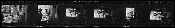 [823 Views and Studies of Urban and Rural Poverty, Commissioned by Fortune Magazine for "People and Places in Trouble", Published March 1961, With Related Personal Snapshots Showing Robert Frank, Mary Frank, Eleanor Clark, and Isabelle Evans], Walker Evans (American, St. Louis, Missouri 1903–1975 New Haven, Connecticut), Film negative