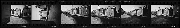 [823 Views and Studies of Urban and Rural Poverty, Commissioned by Fortune Magazine for "People and Places in Trouble", Published March 1961, With Related Personal Snapshots Showing Robert Frank, Mary Frank, Eleanor Clark, and Isabelle Evans], Walker Evans (American, St. Louis, Missouri 1903–1975 New Haven, Connecticut), Film negative