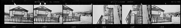 [823 Views and Studies of Urban and Rural Poverty, Commissioned by Fortune Magazine for "People and Places in Trouble", Published March 1961, With Related Personal Snapshots Showing Robert Frank, Mary Frank, Eleanor Clark, and Isabelle Evans], Walker Evans (American, St. Louis, Missouri 1903–1975 New Haven, Connecticut), Film negative