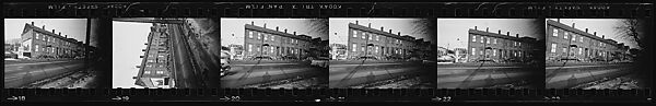 [823 Views and Studies of Urban and Rural Poverty, Commissioned by Fortune Magazine for "People and Places in Trouble", Published March 1961, With Related Personal Snapshots Showing Robert Frank, Mary Frank, Eleanor Clark, and Isabelle Evans], Walker Evans (American, St. Louis, Missouri 1903–1975 New Haven, Connecticut), Film negative