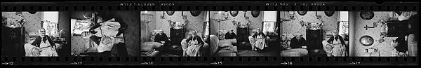 [823 Views and Studies of Urban and Rural Poverty, Commissioned by Fortune Magazine for "People and Places in Trouble", Published March 1961, With Related Personal Snapshots Showing Robert Frank, Mary Frank, Eleanor Clark, and Isabelle Evans], Walker Evans (American, St. Louis, Missouri 1903–1975 New Haven, Connecticut), Film negative