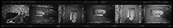 [823 Views and Studies of Urban and Rural Poverty, Commissioned by Fortune Magazine for "People and Places in Trouble", Published March 1961, With Related Personal Snapshots Showing Robert Frank, Mary Frank, Eleanor Clark, and Isabelle Evans], Walker Evans (American, St. Louis, Missouri 1903–1975 New Haven, Connecticut), Film negative