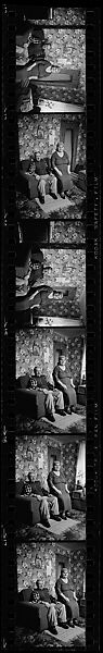 [823 Views and Studies of Urban and Rural Poverty, Commissioned by Fortune Magazine for "People and Places in Trouble", Published March 1961, With Related Personal Snapshots Showing Robert Frank, Mary Frank, Eleanor Clark, and Isabelle Evans], Walker Evans (American, St. Louis, Missouri 1903–1975 New Haven, Connecticut), Film negative