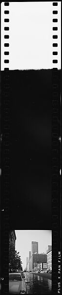 [279 Views and Studies of Third Avenue Shopfronts, Apartment Buildings, Street Scenes, and Construction Sites Made for Unpublished Fortune Portfolio, Including 1 Error Frame], Walker Evans (American, St. Louis, Missouri 1903–1975 New Haven, Connecticut), Film negative 