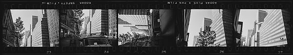 [279 Views and Studies of Third Avenue Shopfronts, Apartment Buildings, Street Scenes, and Construction Sites Made for Unpublished Fortune Portfolio, Including 1 Error Frame], Walker Evans (American, St. Louis, Missouri 1903–1975 New Haven, Connecticut), Film negative