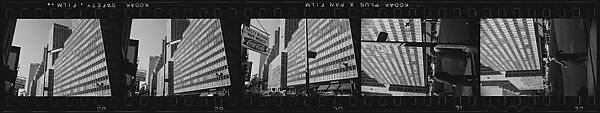 [279 Views and Studies of Third Avenue Shopfronts, Apartment Buildings, Street Scenes, and Construction Sites Made for Unpublished Fortune Portfolio, Including 1 Error Frame], Walker Evans (American, St. Louis, Missouri 1903–1975 New Haven, Connecticut), Film negative