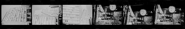 [279 Views and Studies of Third Avenue Shopfronts, Apartment Buildings, Street Scenes, and Construction Sites Made for Unpublished Fortune Portfolio, Including 1 Error Frame], Walker Evans (American, St. Louis, Missouri 1903–1975 New Haven, Connecticut), Film negative