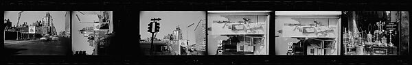 [279 Views and Studies of Third Avenue Shopfronts, Apartment Buildings, Street Scenes, and Construction Sites Made for Unpublished Fortune Portfolio, Including 1 Error Frame], Walker Evans (American, St. Louis, Missouri 1903–1975 New Haven, Connecticut), Film negative
