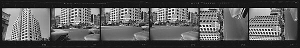 [279 Views and Studies of Third Avenue Shopfronts, Apartment Buildings, Street Scenes, and Construction Sites Made for Unpublished Fortune Portfolio, Including 1 Error Frame], Walker Evans (American, St. Louis, Missouri 1903–1975 New Haven, Connecticut), Film negative