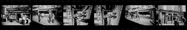 [279 Views and Studies of Third Avenue Shopfronts, Apartment Buildings, Street Scenes, and Construction Sites Made for Unpublished Fortune Portfolio, Including 1 Error Frame], Walker Evans (American, St. Louis, Missouri 1903–1975 New Haven, Connecticut), Film negative