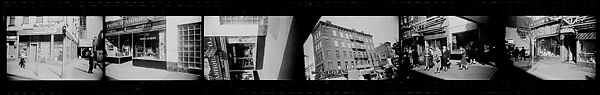 [279 Views and Studies of Third Avenue Shopfronts, Apartment Buildings, Street Scenes, and Construction Sites Made for Unpublished Fortune Portfolio, Including 1 Error Frame], Walker Evans (American, St. Louis, Missouri 1903–1975 New Haven, Connecticut), Film negative