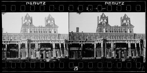 [Two 35mm Film Frames: Oglethorpe Hotel, Savannah, Georgia], Walker Evans (American, St. Louis, Missouri 1903–1975 New Haven, Connecticut), Film negative