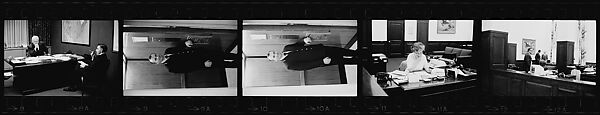 [330 Views and Studies of Brown Brothers Harriman & Company Bankers, Their Offices, and Employees at Work, and Related Views of Partners' Residences, Commissioned by Doubleday & Company for "Partners in Banking", Published 1968], Walker Evans (American, St. Louis, Missouri 1903–1975 New Haven, Connecticut), Film negative