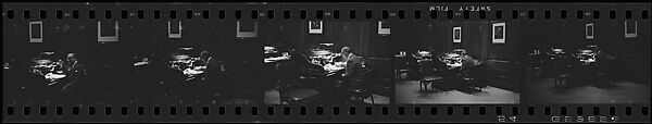 [330 Views and Studies of Brown Brothers Harriman & Company Bankers, Their Offices, and Employees at Work, and Related Views of Partners' Residences, Commissioned by Doubleday & Company for "Partners in Banking", Published 1968], Walker Evans (American, St. Louis, Missouri 1903–1975 New Haven, Connecticut), Film negative