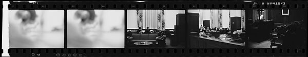 [330 Views and Studies of Brown Brothers Harriman & Company Bankers, Their Offices, and Employees at Work, and Related Views of Partners' Residences, Commissioned by Doubleday & Company for "Partners in Banking", Published 1968], Walker Evans (American, St. Louis, Missouri 1903–1975 New Haven, Connecticut), Film negative