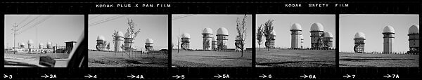 [854 Views of Container Corporation and Bethelehem Steel Industrial Architecture, Chicago Rail Yards, Architecture and Street Scenes, Galena Train Depot and Baggage Wagons, Pittsburgh and Pennsylvania Towns], Walker Evans (American, St. Louis, Missouri 1903–1975 New Haven, Connecticut), Film negative