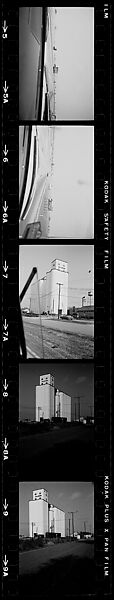 [854 Views of Container Corporation and Bethelehem Steel Industrial Architecture, Chicago Rail Yards, Architecture and Street Scenes, Galena Train Depot and Baggage Wagons, Pittsburgh and Pennsylvania Towns], Walker Evans (American, St. Louis, Missouri 1903–1975 New Haven, Connecticut), Film negative