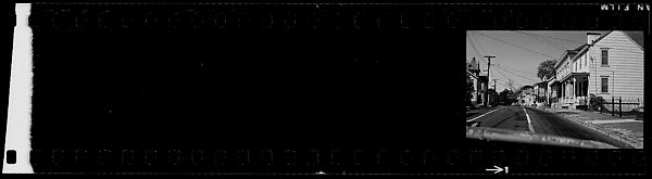 [854 Views of Container Corporation and Bethelehem Steel Industrial Architecture, Chicago Rail Yards, Architecture and Street Scenes, Galena Train Depot and Baggage Wagons, Pittsburgh and Pennsylvania Towns], Walker Evans (American, St. Louis, Missouri 1903–1975 New Haven, Connecticut), Film negative