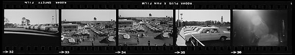 [854 Views of Container Corporation and Bethelehem Steel Industrial Architecture, Chicago Rail Yards, Architecture and Street Scenes, Galena Train Depot and Baggage Wagons, Pittsburgh and Pennsylvania Towns], Walker Evans (American, St. Louis, Missouri 1903–1975 New Haven, Connecticut), Film negative