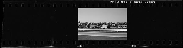 [854 Views of Container Corporation and Bethelehem Steel Industrial Architecture, Chicago Rail Yards, Architecture and Street Scenes, Galena Train Depot and Baggage Wagons, Pittsburgh and Pennsylvania Towns], Walker Evans (American, St. Louis, Missouri 1903–1975 New Haven, Connecticut), Film negative