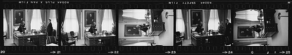 [148 Portraits and Studies of Bankers at Work Including Joseph Barr, Probably Commissioned by Fortune Magazine], Walker Evans (American, St. Louis, Missouri 1903–1975 New Haven, Connecticut), Film negative