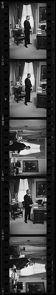 [148 Portraits and Studies of Bankers at Work Including Joseph Barr, Probably Commissioned by Fortune Magazine], Walker Evans (American, St. Louis, Missouri 1903–1975 New Haven, Connecticut), Film negative