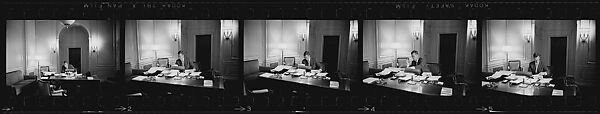 [148 Portraits and Studies of Bankers at Work Including Joseph Barr, Probably Commissioned by Fortune Magazine], Walker Evans (American, St. Louis, Missouri 1903–1975 New Haven, Connecticut), Film negative