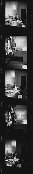 [148 Portraits and Studies of Bankers at Work Including Joseph Barr, Probably Commissioned by Fortune Magazine], Walker Evans (American, St. Louis, Missouri 1903–1975 New Haven, Connecticut), Film negative