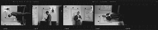 [148 Portraits and Studies of Bankers at Work Including Joseph Barr, Probably Commissioned by Fortune Magazine], Walker Evans (American, St. Louis, Missouri 1903–1975 New Haven, Connecticut), Film negative