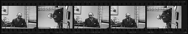 [330 Portraits of Armstrong Cork Executives, Probably Commissioned by Fortune Magazine], Walker Evans (American, St. Louis, Missouri 1903–1975 New Haven, Connecticut), Film negative
