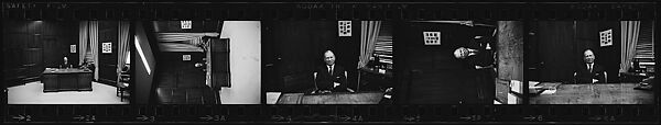 [330 Portraits of Armstrong Cork Executives, Probably Commissioned by Fortune Magazine], Walker Evans (American, St. Louis, Missouri 1903–1975 New Haven, Connecticut), Film negative