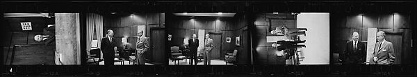 [330 Portraits of Armstrong Cork Executives, Probably Commissioned by Fortune Magazine], Walker Evans (American, St. Louis, Missouri 1903–1975 New Haven, Connecticut), Film negative
