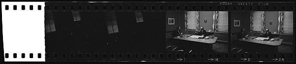 [330 Portraits of Armstrong Cork Executives, Probably Commissioned by Fortune Magazine], Walker Evans (American, St. Louis, Missouri 1903–1975 New Haven, Connecticut), Film negative