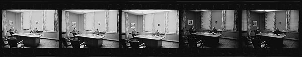 [330 Portraits of Armstrong Cork Executives, Probably Commissioned by Fortune Magazine], Walker Evans (American, St. Louis, Missouri 1903–1975 New Haven, Connecticut), Film negative