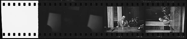 [330 Portraits of Armstrong Cork Executives, Probably Commissioned by Fortune Magazine], Walker Evans (American, St. Louis, Missouri 1903–1975 New Haven, Connecticut), Film negative