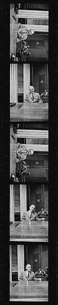 [330 Portraits of Armstrong Cork Executives, Probably Commissioned by Fortune Magazine], Walker Evans (American, St. Louis, Missouri 1903–1975 New Haven, Connecticut), Film negative