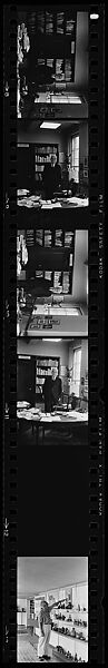 [93 Portraits of Two Unidentified Men, Probably Business Executives, at Work and Home, Possibly Commissioned by Fortune Magazine], Walker Evans (American, St. Louis, Missouri 1903–1975 New Haven, Connecticut), Film negative